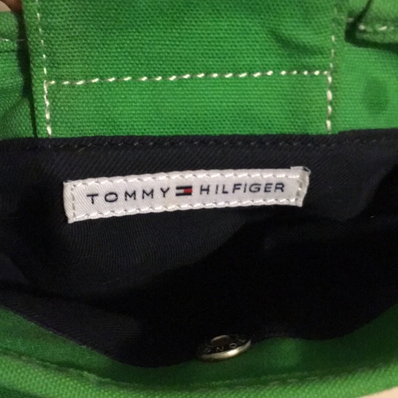 Tommy Hilfiger Pink and Green Purse - Picture 3 of 4